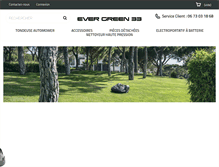 Tablet Screenshot of evergreen-33.com